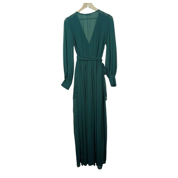 Baltic Born | Celine Maxi Dress | Hunter Green | Medium - Picture 6 of 15